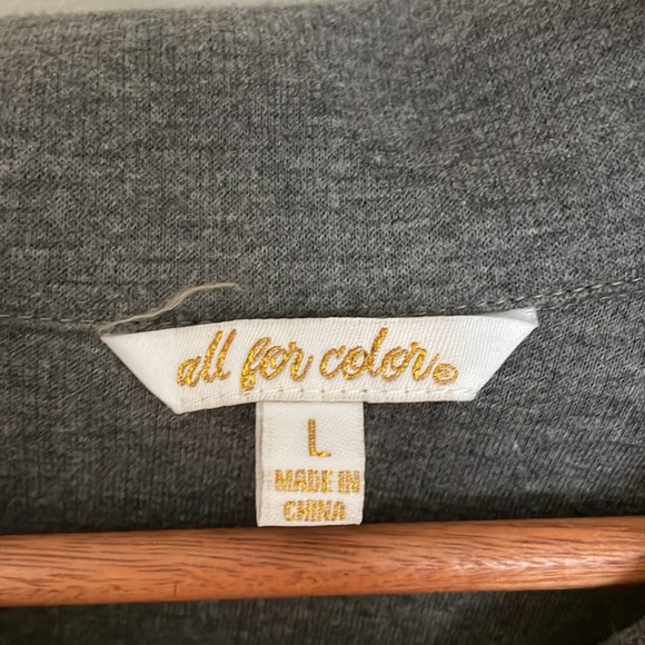 All For Color Poncho Jacket - Picture 7 of 8